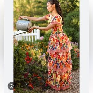 NWT Ivy city co Annabelle dress in sunshine 5x